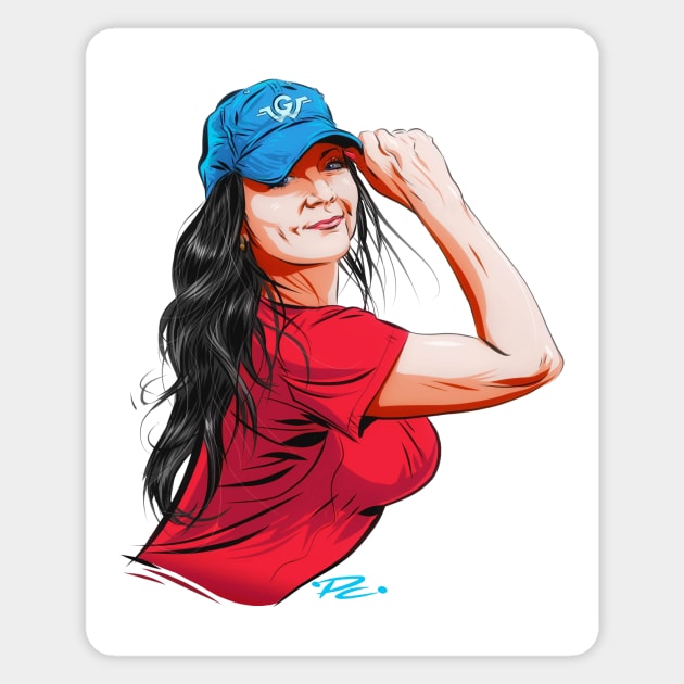 Gretchen Wilson - An illustration by Paul Cemmick Magnet by PLAYDIGITAL2020